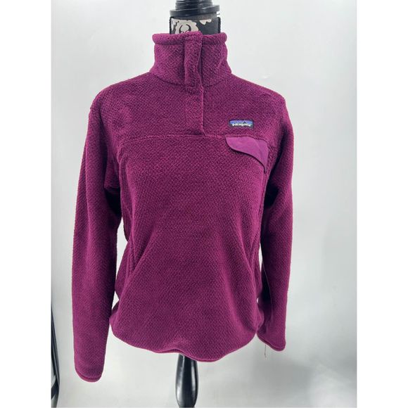 Patagonia Sweaters - Patagonia Re-Tool T Snap Fleece Pullover Sz M